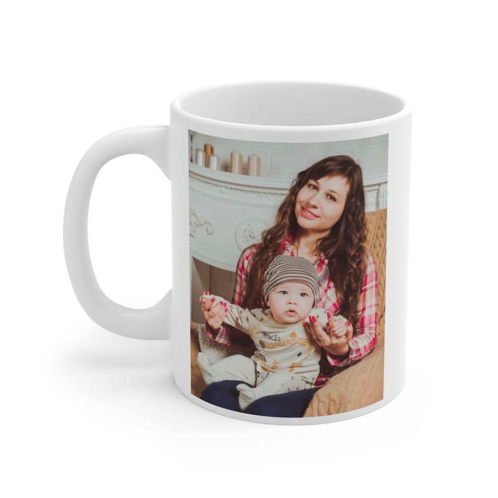 Personalised Mug for Her - Photo, Initial & Name